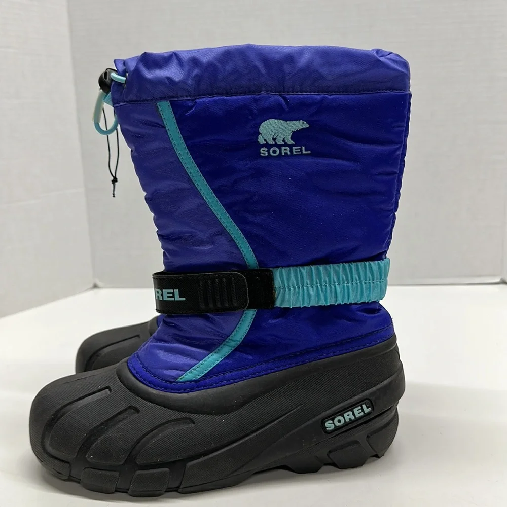EUC Sorel Kids Flurry Insulated Winter Snow Boot